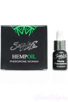 Женские духи с ароматом конопли и феромонами Sexy Life HEMPOIL woman - 5 мл. Парфюм престиж М