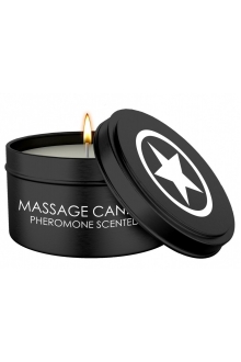 Массажная свеча с феромонами Massage Candle Pheromone Scented OU455PHE Shots Media BV (черный)