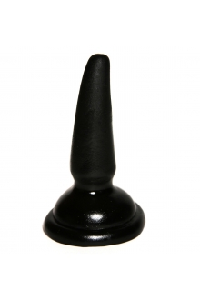 Анальная пробка №2 черного цвета - 11 см. 650-02 BU SB Джага-Джага (черный)