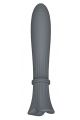 Темно-серый пульсатор Gita - 20 см. 06118 Le Frivole (темно-серый)