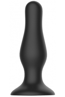Черная анальная пробка Self Penetrating Butt Plug № 67 - 12,7 см. SON067BLK Shots Media BV (черный)