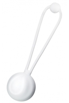 Белый вагинальный шарик LILY 564004 ToyFa (белый)